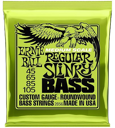 Encordoamento ERNIE BALL Baixo 4 C 045 P02856 REGULAR SLINK