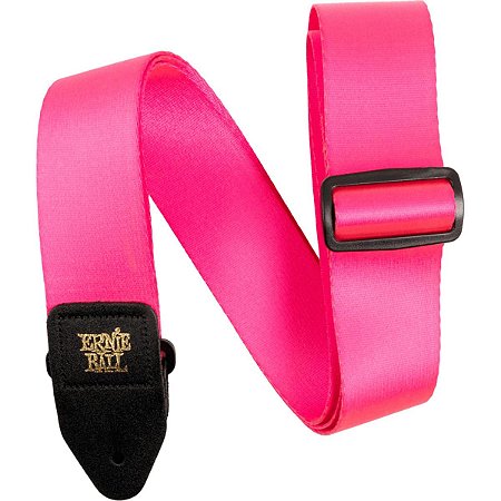 Correia guitarra ERNIE BALL Rosa Neon Pink P05321 poliester