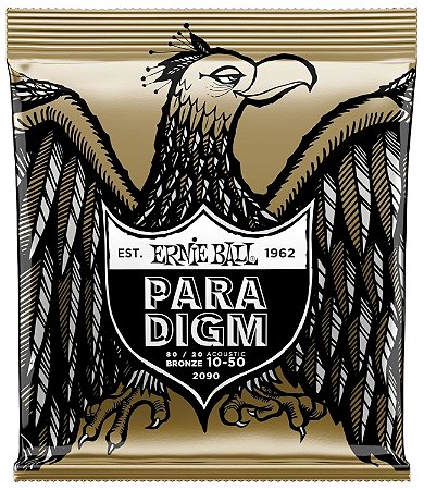 Encordoamento ERNIE BALL violao aço 010 Paradigm P02090