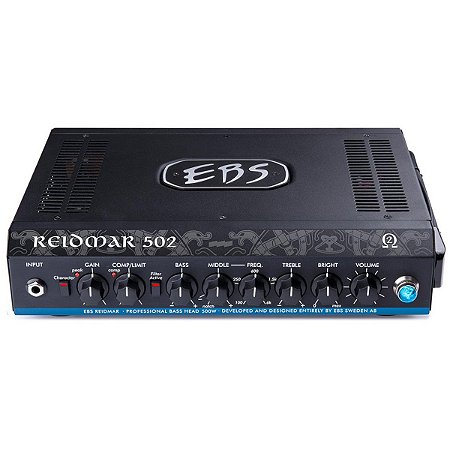 Cabeçote Amp de baixo EBS RD502 REIDMAR 500 WATTS
