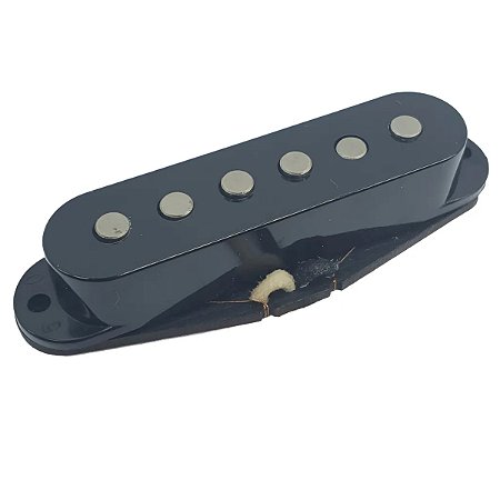 Captador texas 67lovers alnico 5 braço preto guitarra strato