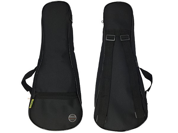 Bag Capa Ukulele Soprano 21k Alcochoado Super Luxo Preto