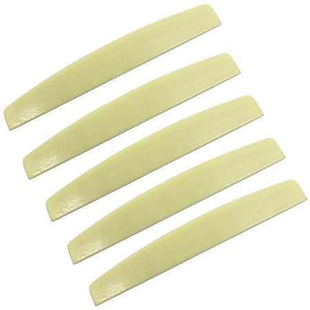 KIT 5 Rastilho Violão Aço Creme Media 03x11x76mm DOLPHIN