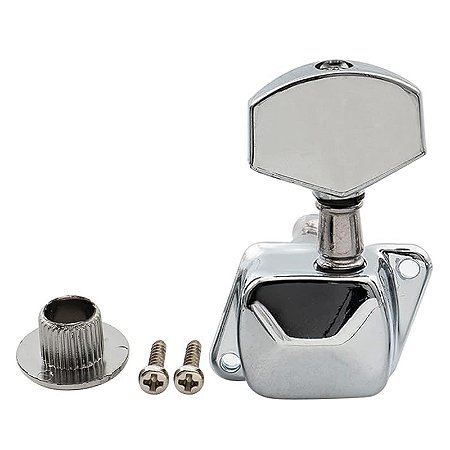 Tarraxa AVULSA violão guitarra 1L Lado De Baixo Cromado MXP