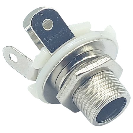 Jack Aberto mono P10 guitarra violao niquelado MXP CK100NI