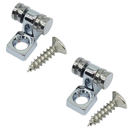 2 Rebaixa corda ROLLER Cromado para guitarra c parafusos MXP