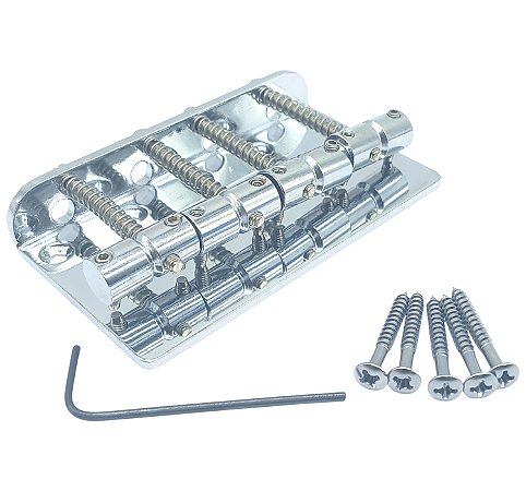 Ponte baixo 4 cordas vintage Cromada MXP 109CR