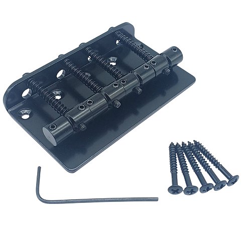 Ponte baixo 4 cordas vintage Preta MXP 109BK