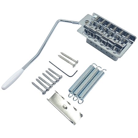 Ponte guitarra tremolo vintage completa cromada MXP 610CR