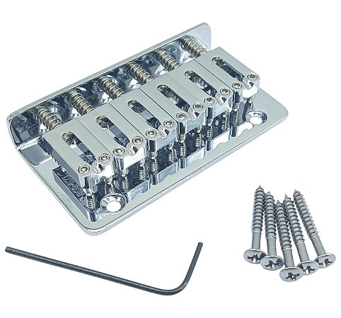 Ponte guitarra Fixa Hardtail cromada MXP 509CR