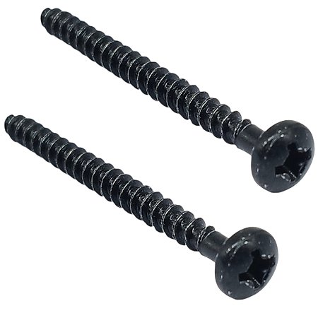 2 Parafuso LONGO 40mm captador Precision Jazz Bass P90 PRETO