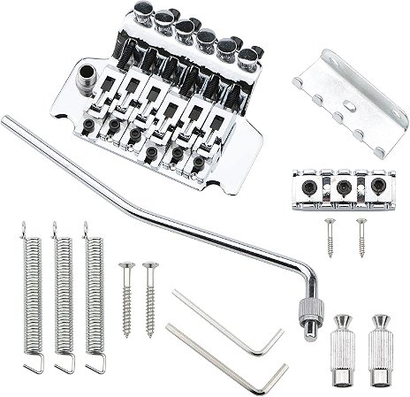 Ponte tremolo guitarra 7 cordas floyd rose cromado Spirit