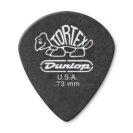 Palheta DUNLOP TORTEX 0,73mm JAZZ III Guitarra 482R Preta