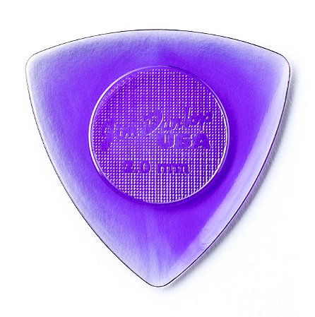 Palheta Guitarra TRI STUBBY 2 mm DUNLOP 473R Roxo