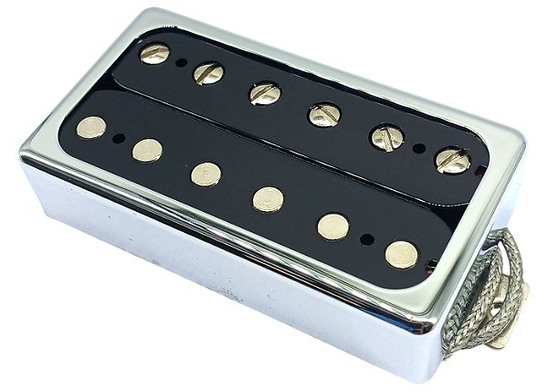 Captador Guitarra HUMBUCKER LGA HALFTONE Ponte Cromo Spirit