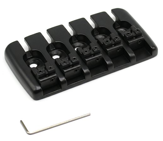 Ponte Fixa para Baixo 5 Cordas Preto BS51 Spirit KOREA