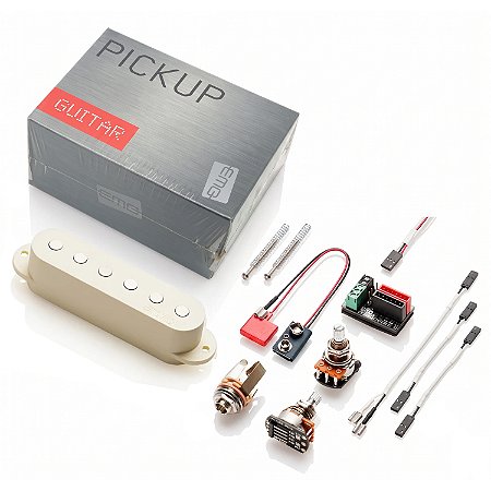 Captador EMG SAV ativo guitarra Single Alnico Ivory noiseless