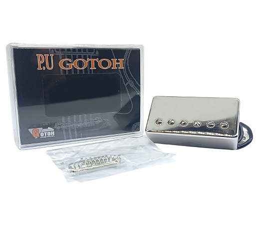 Captador GOTOH JAPAN Humbucker Ponte ALNICO 4 Classic NIQUEL