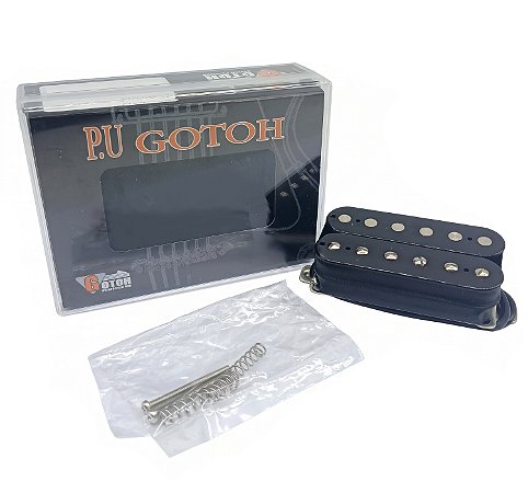 Captador GOTOH JAPAN Humbucker DIstortion Ponte preto
