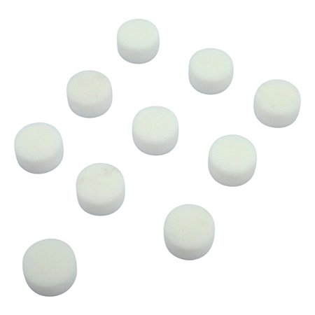 10 Marcação posição redondo escala guitarra inlay WH DOT6