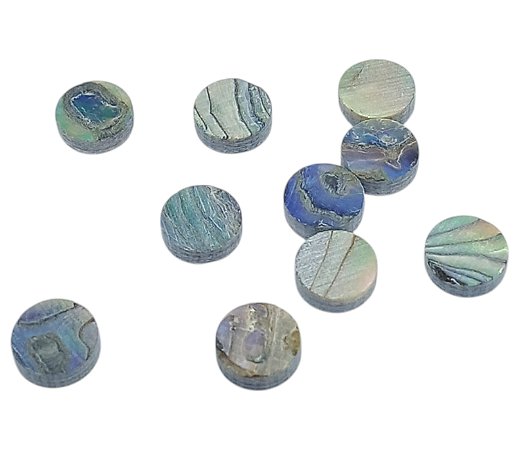 Kit 10 Marcação posição escala guitarra inlay abalone dot