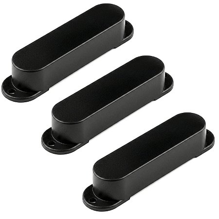 KIT 3 Capa Captador STRATO Single Fechado Preto MXP STC80