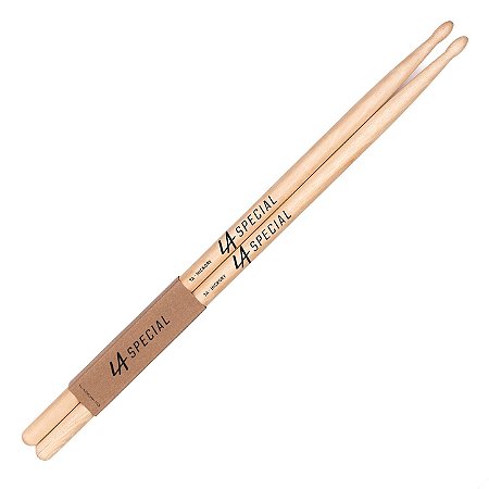 Baqueta Pro Mark 7a La American Hickory 7aw Ponta Madeira