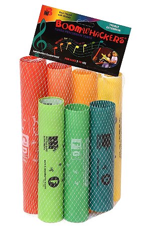 Boomwhackers Kit Cromático 7 Tubos Notas Modelo Bweg Usa