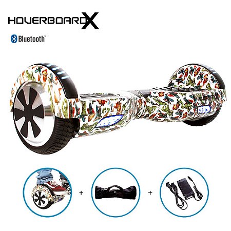 Hoverboard 6,5 Super Heróis Avengers HoverboardX Bluetooth