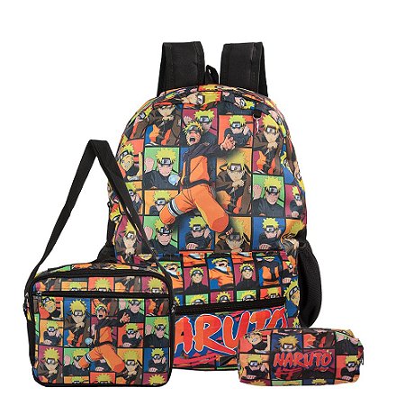 Mochila Escolar Naruto em Oferta