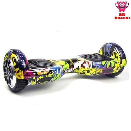 Hoverboard Bluetooth da BR Boards 6,5 Polegadas Aurora Azul