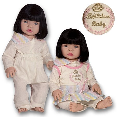 Boneca Bebe Tipo Reborn Completa Barata Com 22 Acessorios - Chic Outlet -  Economize com estilo!