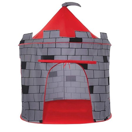 Brinquedo Infantil Barraca Castelo Torre Vermelha com Bolsa