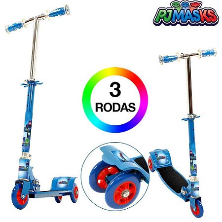 Patinete Infantil de 3 Rodas PJ Masks Radical de Menino