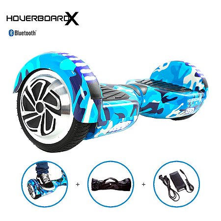 Led Hoverboard 6,5 Skate Elétrico Bluetooth Hover Board 6,5 Cor