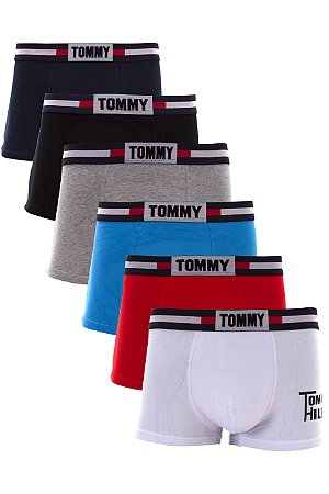 Kit 5 Cueca Boxer Tommy Hilfiger Lisa Diversas Cores