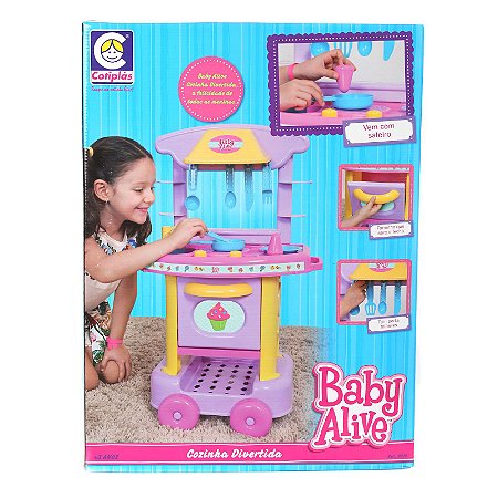 Cozinha Divertida Baby Alive - Cotiplás