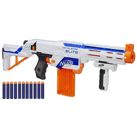 Lançador de Dardos Nerf N-Strike Elite Retaliador Blaster