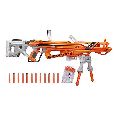 Lançador de Dardos Nerf N-strike Elite Accustrike Raptorstrike