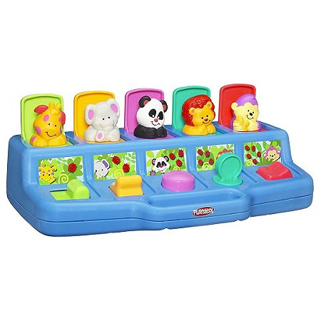 Brinquedo Infantil de Atividades Playskool Noções Básicas Busy Poppin Pals Toy Para Bebê