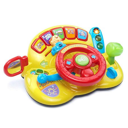 Volante Descubra E Aprenda Vtech Infantil Brinquedo de Aprendizagem