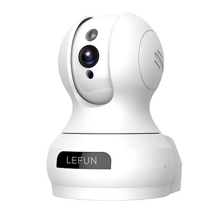 Câmera de Segurança IP Lefun Sem Fio Indoor com Detecção de Movimento de Visão Noturna 2.4G Wi-Fi