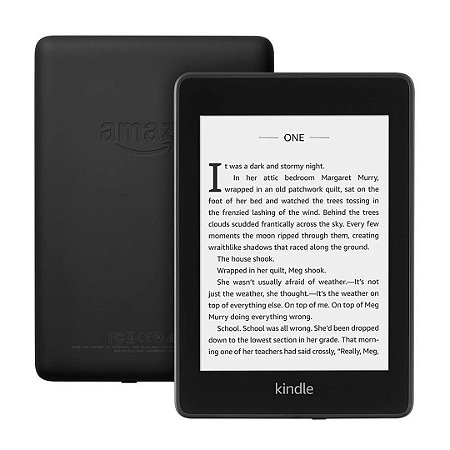 Tablet Kindle Paperwhite Preto Telo 6 de Alta Resolução com 8GB Wifi e Iluminação Embutida