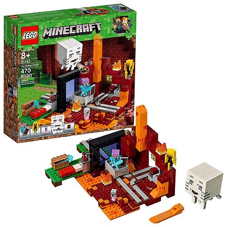 21143 - Lego Minecraft O Portal Do Nether
