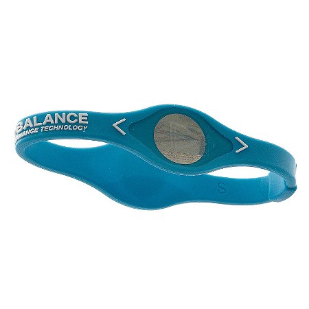 Pulseira Power Balance Azul Tamanho M