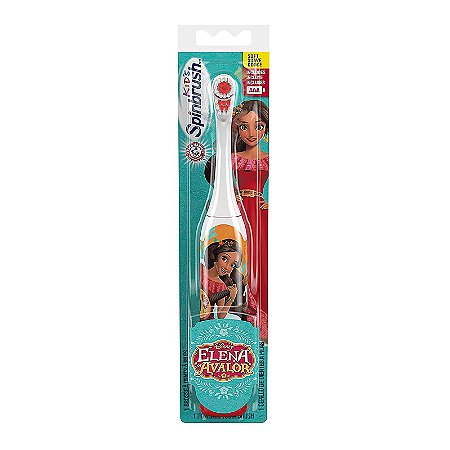 Escova de Dentes Eletrica Infantil de Pilha Elena de Avalor