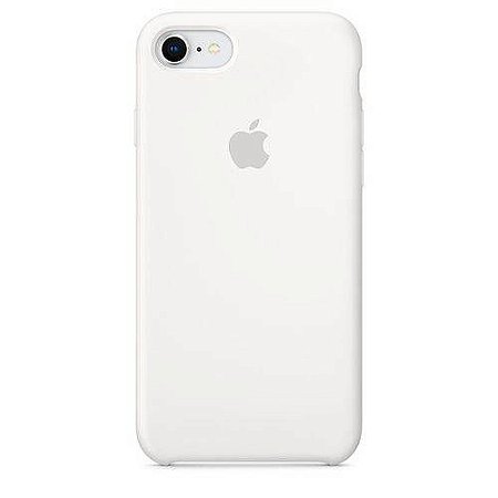 Capa para iPhone 6 e 6s em Silicone Apple Branco