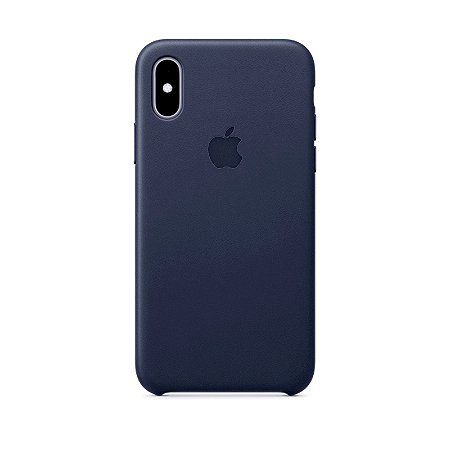 Capa Iphone XR Silicone Case Apple Azul Escuro