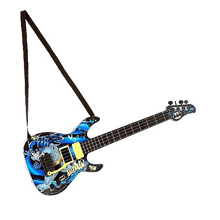 Guitarra Infantil Batman Cavaleiro Das Trevas 80805 - Fun