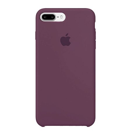 Capa Iphone 7/8 Plus Silicone Case Apple Roxo Claro
